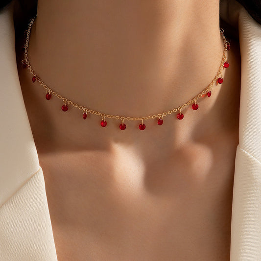 Elegant Ruby Necklace