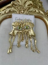 Statement Evil Eye Earrings